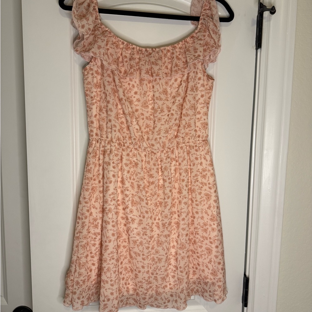 Floral Ruffle Dress
